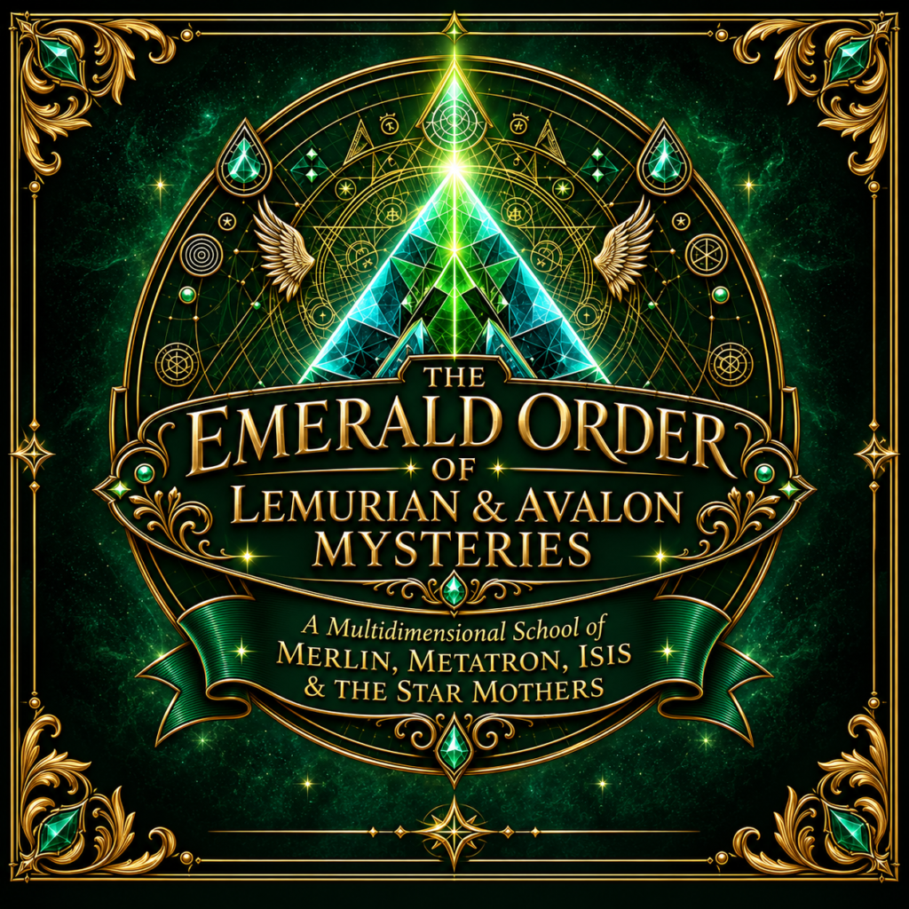 The Emerald Order of Lemurian & Avalon Mysteries – multidimensional Mystery School founded by Robin Nicole Alger