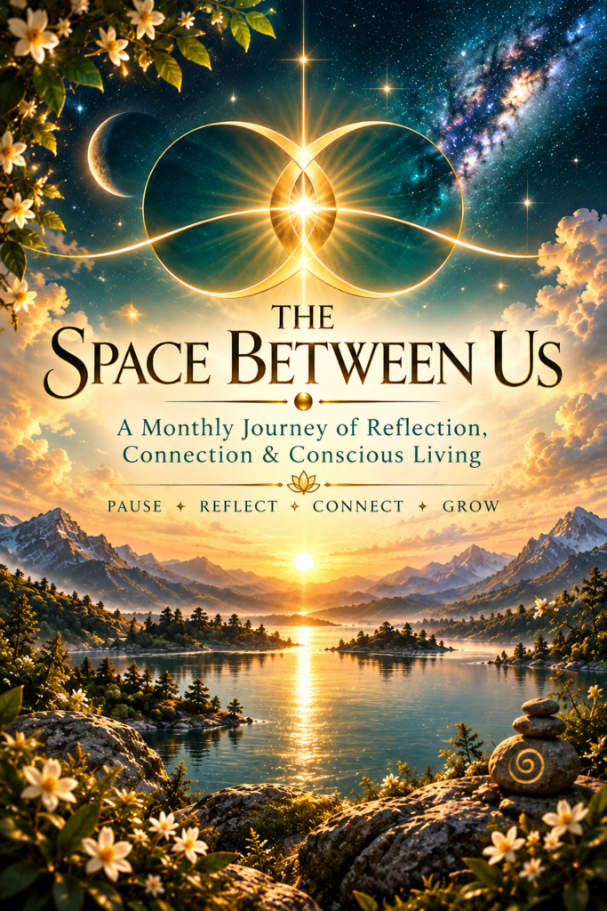 The Space Between Us The Space Between Us – a free monthly community for reflection, connection and conscious living