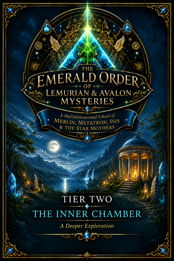 TIER TWO — THE INNER CHAMBER Tier Two – The Inner Chamber | The Emerald Order of Lemurian & Avalon Mysteries