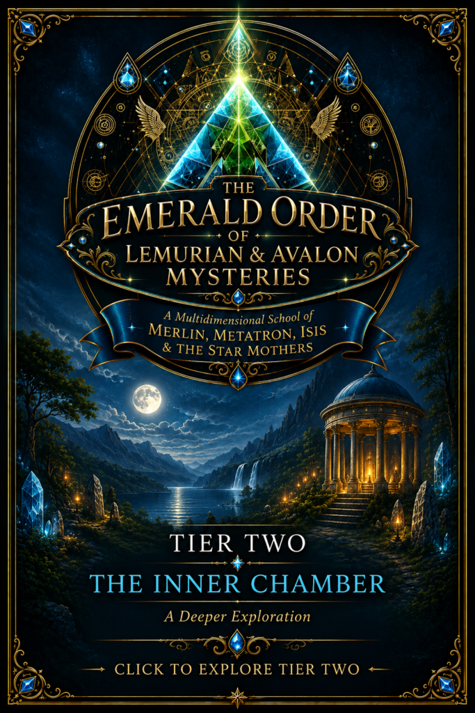 Tier Two – The Inner Chamber at The Emerald Order of Lemurian & Avalon Mysteries