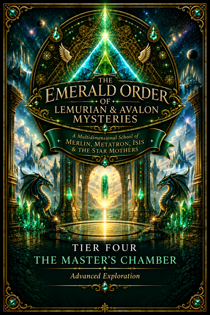 TIER FOUR — THE MASTER'S CHAMBER Tier Four – The Master's Chamber | The Emerald Order of Lemurian & Avalon Mysteries